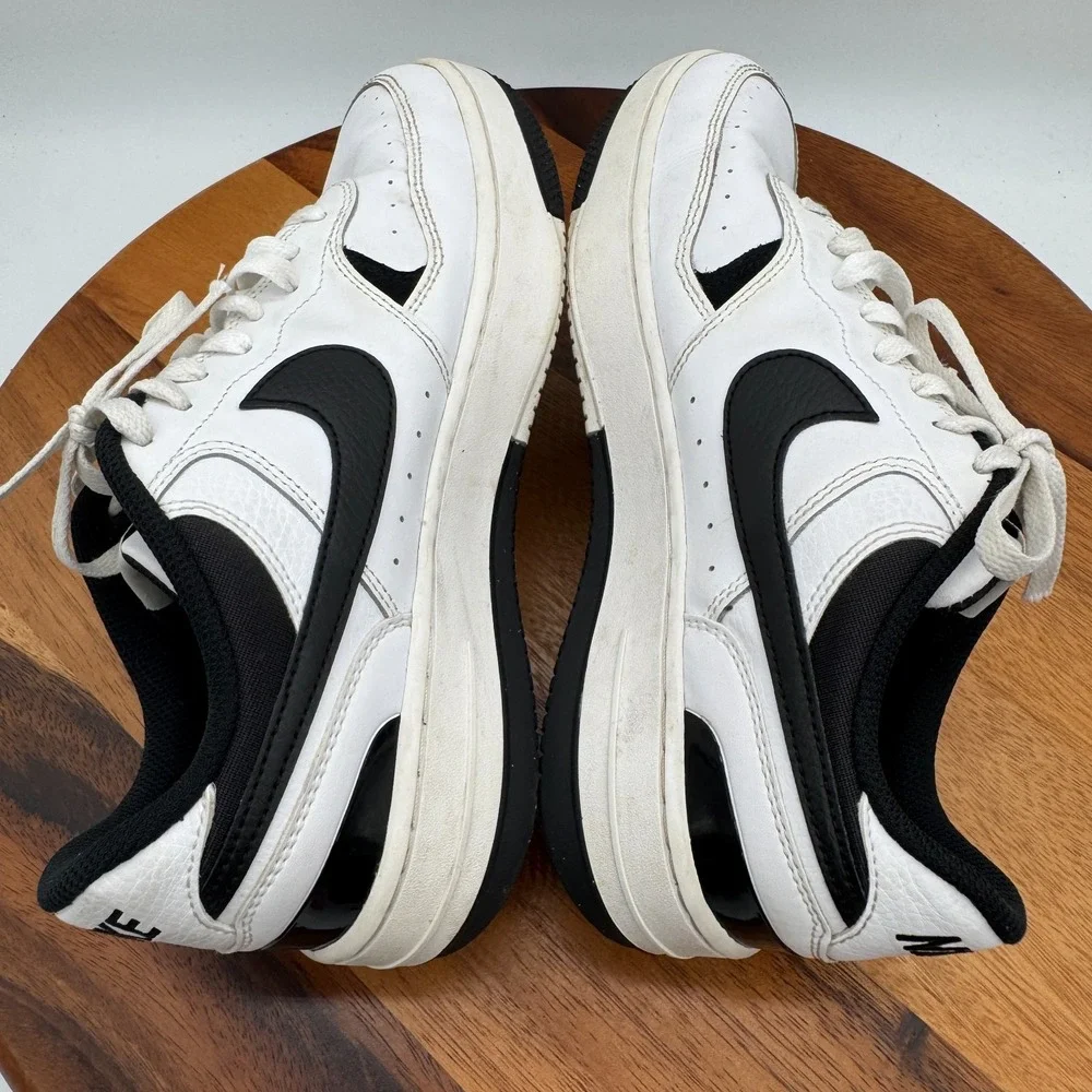 Nike Gamma Force Shoes Womens 9 White Black Basketball Athletic Sneakers - Picture 7 of 10